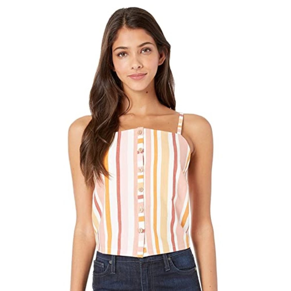 MINKPINK Women's Barbados Button Front Cami